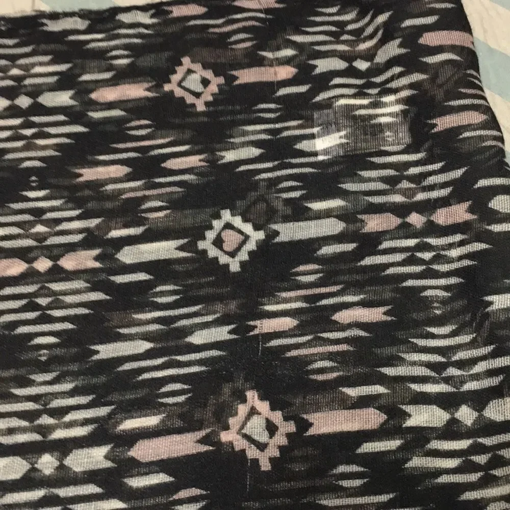 Self Esteem tribal print infinity scarf